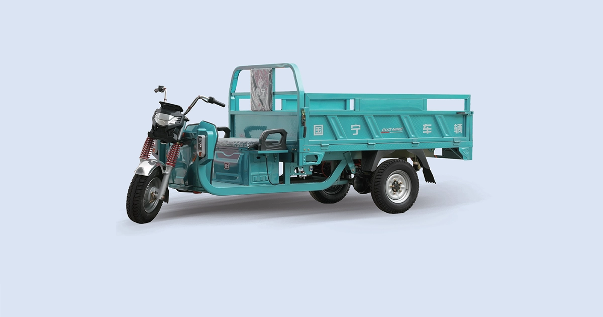 GN-3-Ton King Freight 2.2m Heavy Load Electric Cargo Tricycle | Guoning