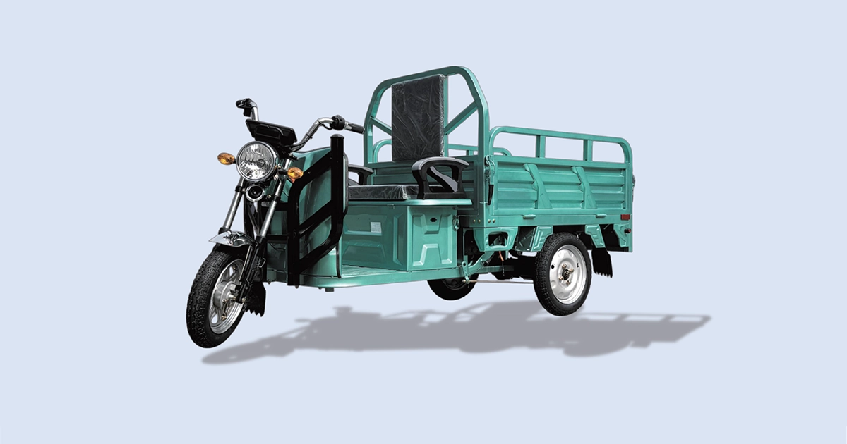 GN EU Certified 1.3m Light Freight Electric Cargo Tricycle | Guoning