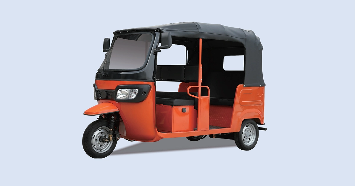 GN-JJ002 Tuk-Tuk 4000L International Platform Electric Cargo Tricycle | Guoning