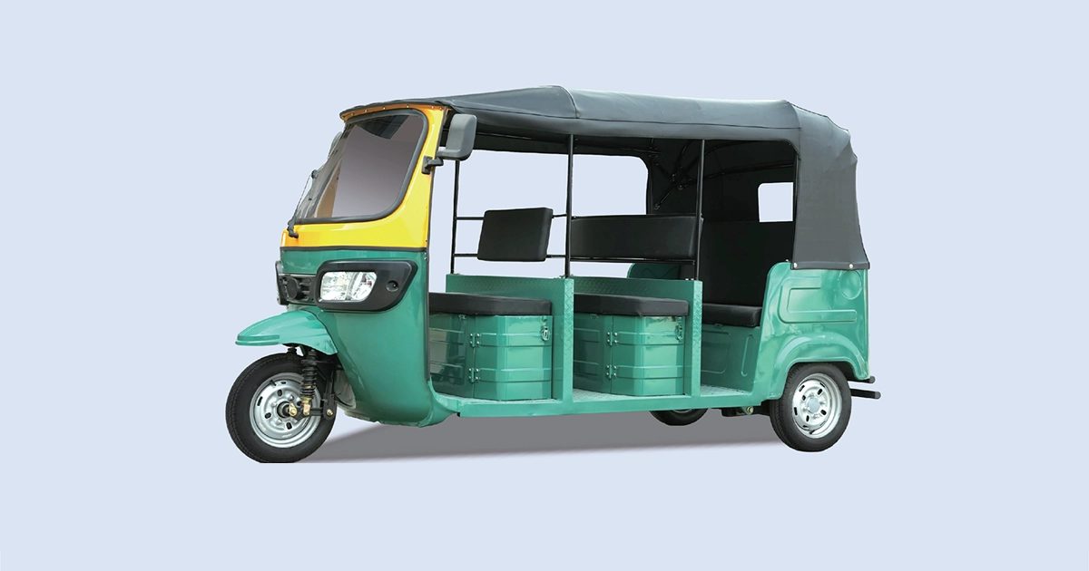 GN-JJ003 Tuk-Tuk 4000L Passenger Electric Tricycle | Guoning
