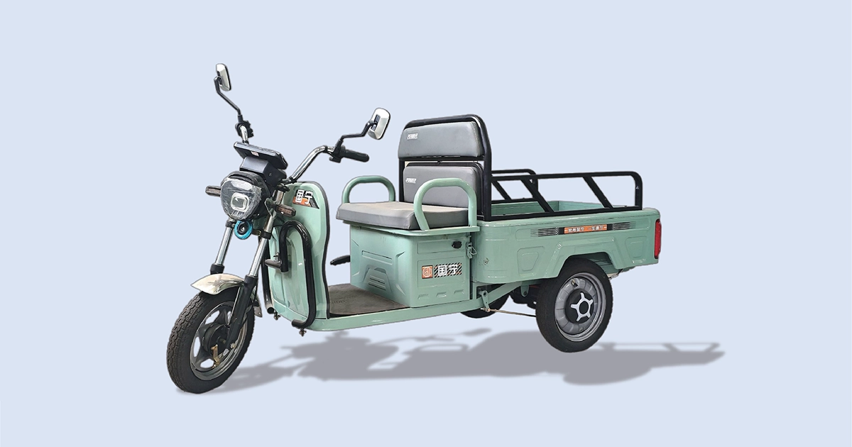 GN-Lark 1.1m 3 Door Electric Cargo Tricycle | Guoning