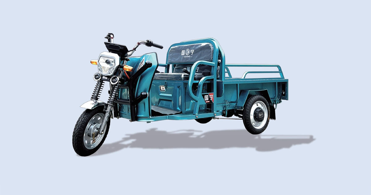 GN-Orchard 1.1m/1.2m Orchard Electric Cargo Tricycle | Guoning