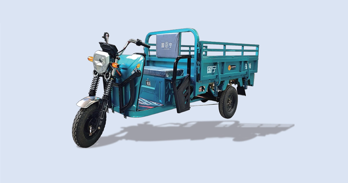 GN-Orchard 1.3m/1.6m/1.8m Orchard Electric Cargo Tricycle | Guoning
