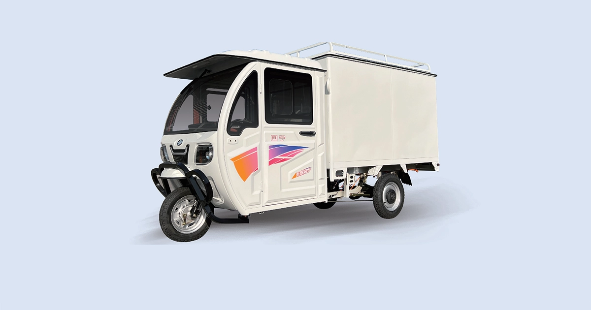 GN-Semi Shed Express 1.5m/1.6m/1.8m/2.0m Junka Headlight Express Electric Cargo Tricycle | Guoning